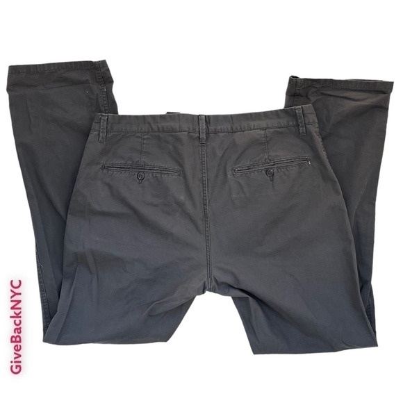 H&m LOGG Dress Pants in Dark Gray Size 38W - Picture 2 of 4